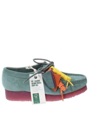 Дамски обувки Clarks, Размер 37, Цвят Зелен, Цена 111,65 лв.