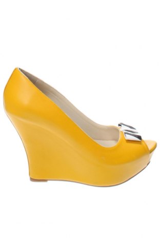 Дамски обувки Mihaela Glavan, Размер 39, Цвят Жълт, Цена 42,18 лв.