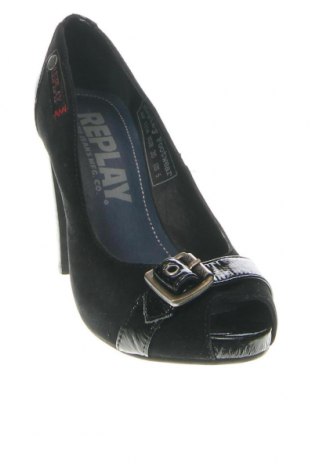 Γυναικεία παπούτσια Replay, Μέγεθος 35, Χρώμα Μαύρο, Τιμή 32,09 €