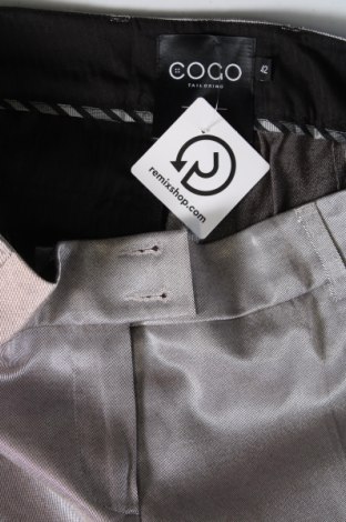 Γυναικείο παντελόνι, Μέγεθος XL, Χρώμα Ασημί, Τιμή 8,45 €