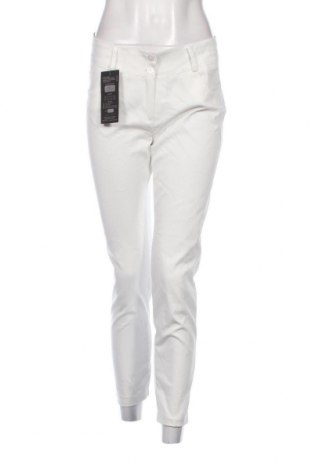 Дамски панталон, Размер L, Цвят Бял, Цена 26,22 лв.