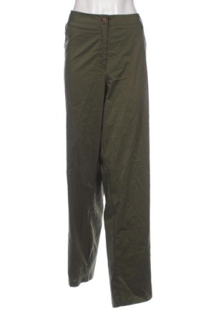 Γυναικείο παντελόνι, Μέγεθος 4XL, Χρώμα Πράσινο, Τιμή 14,12 €