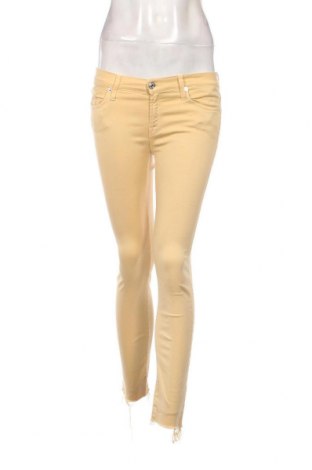Γυναικείο παντελόνι 7 For All Mankind, Μέγεθος S, Χρώμα Κίτρινο, Τιμή 48,56 €