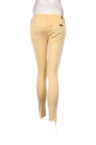 Γυναικείο παντελόνι 7 For All Mankind, Μέγεθος S, Χρώμα Κίτρινο, Τιμή 48,56 €