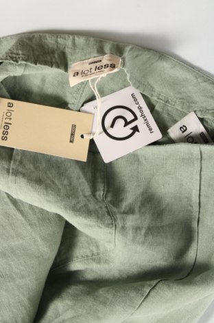 Γυναικείο παντελόνι A Lot Less x About You, Μέγεθος S, Χρώμα Πράσινο, Τιμή 80,41 €