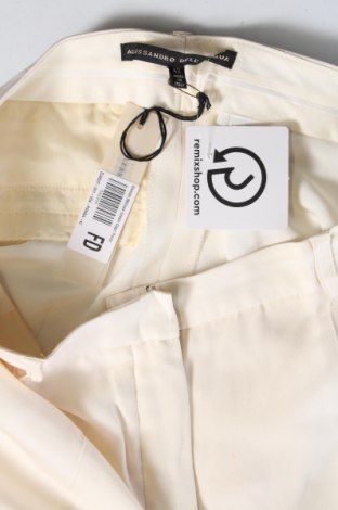 Pantaloni de femei Alessandro Dell'acqua, Mărime S, Culoare Ecru, Preț 467,56 Lei