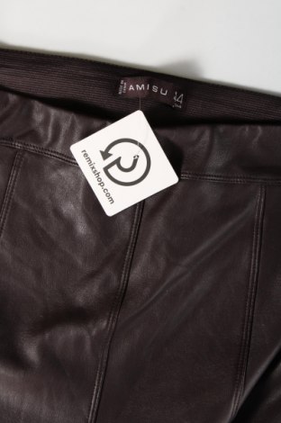 Дамски панталон Amisu, Размер XL, Цвят Кафяв, Цена 29,00 лв.