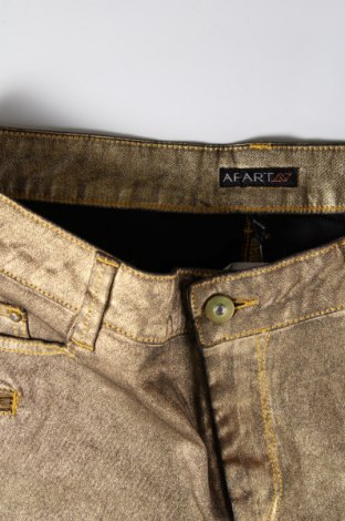 Γυναικείο παντελόνι Apart, Μέγεθος L, Χρώμα Χρυσαφί, Τιμή 25,24 €