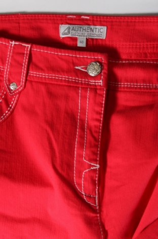 Damenhose Authentic Clothing Company, Größe L, Farbe Rot, Preis 9,88 €