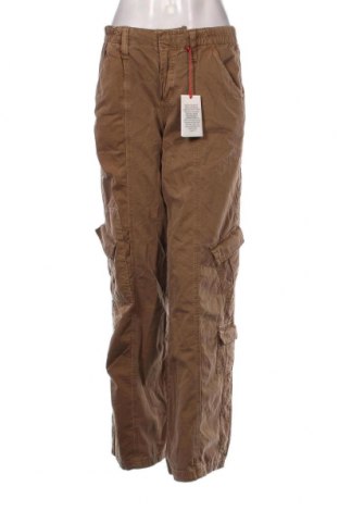 Pantaloni de femei BDG, Mărime S, Culoare Maro, Preț 79,54 Lei