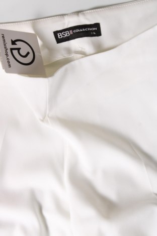 Дамски панталон BSB Collection, Размер L, Цвят Бял, Цена 26,65 лв.