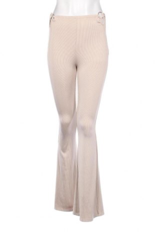 Γυναικείο παντελόνι Bershka, Μέγεθος M, Χρώμα  Μπέζ, Τιμή 7,12 €