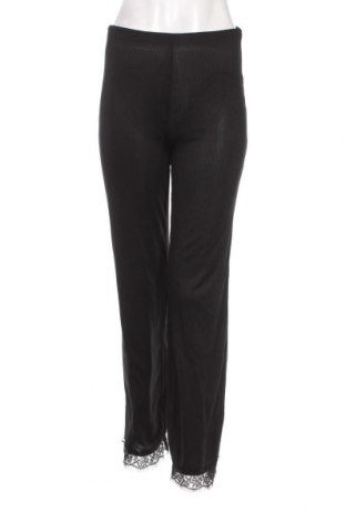 Дамски панталон Boohoo, Размер S, Цвят Черен, Цена 11,96 лв.