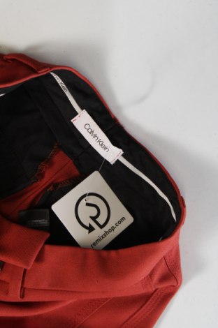 Pantaloni de femei Calvin Klein, Mărime XS, Culoare Roșu, Preț 158,49 Lei