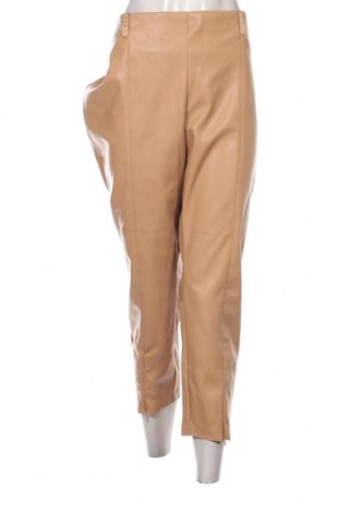 Γυναικείο παντελόνι Creation L, Μέγεθος 3XL, Χρώμα  Μπέζ, Τιμή 20,29 €
