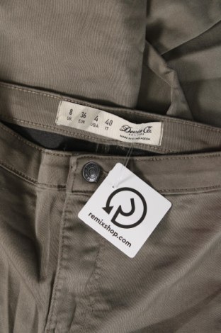 Дамски панталон Denim Co., Размер XS, Цвят Зелен, Цена 8,12 лв.