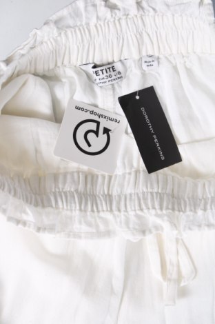 Γυναικείο παντελόνι Dorothy Perkins, Μέγεθος S, Χρώμα Λευκό, Τιμή 13,10 €