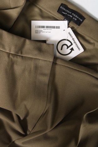 Дамски панталон Dorothy Perkins, Размер XXL, Цвят Зелен, Цена 18,48 лв.