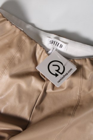 Γυναικείο παντελόνι Edited, Μέγεθος S, Χρώμα  Μπέζ, Τιμή 7,19 €