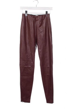 Дамски панталон Edited, Размер XS, Цвят Червен, Цена 19,53 лв.