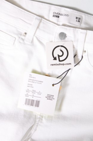 Дамски панталон Even&Odd, Размер M, Цвят Бял, Цена 46,00 лв.