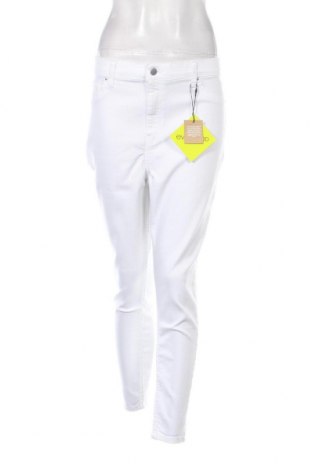 Pantaloni de femei Even&Odd, Mărime XL, Culoare Alb, Preț 78,69 Lei