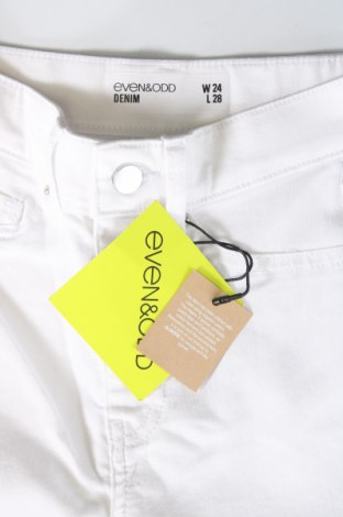 Pantaloni de femei Even&Odd, Mărime XXS, Culoare Alb, Preț 62,04 Lei