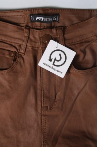 Pantaloni de femei Fb Sister, Mărime XS, Culoare Maro, Preț 33,28 Lei