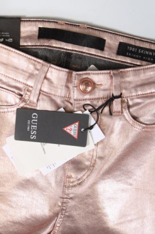Дамски панталон Guess, Размер XS, Цвят Розов, Цена 34,40 лв.