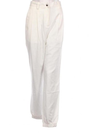 Дамски панталон Guido Maria Kretschmer for About You, Размер L, Цвят Бял, Цена 93,00 лв.