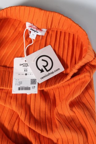 Дамски панталон Jennyfer, Размер XS, Цвят Оранжев, Цена 19,78 лв.