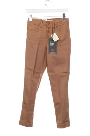 Дамски панталон Levi's, Размер S, Цвят Кафяв, Цена 51,48 лв.