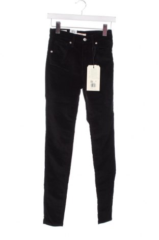 Дамски панталон Levi's, Размер XXS, Цвят Черен, Цена 23,40 лв.