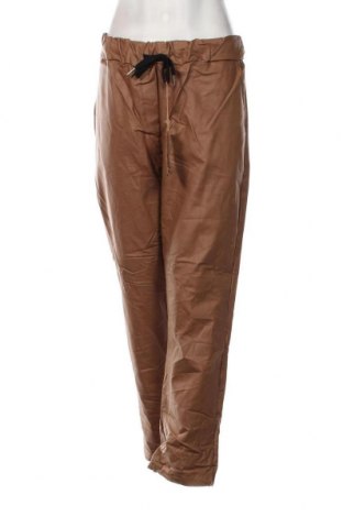 Дамски панталон Made In Italy, Размер L, Цвят Кафяв, Цена 11,50 лв.
