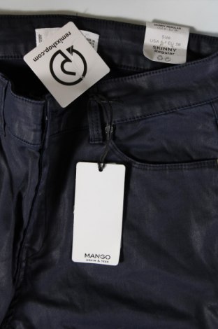 Pantaloni de femei Mango, Mărime M, Culoare Albastru, Preț 16,78 Lei