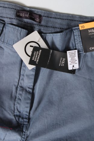 Γυναικείο παντελόνι Marks & Spencer, Μέγεθος M, Χρώμα Μπλέ, Τιμή 9,91 €