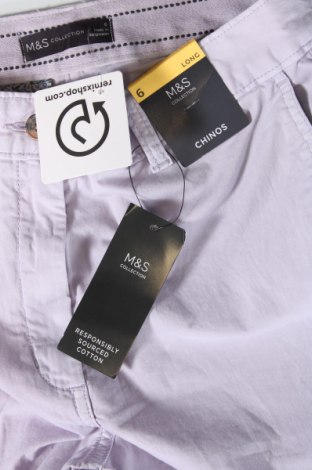 Damenhose Marks & Spencer, Größe XS, Farbe Lila, Preis € 9,59