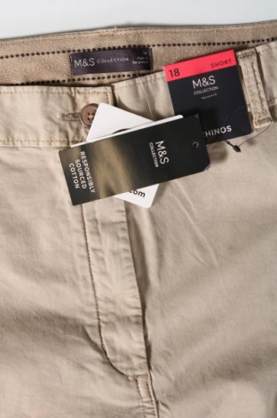 Pantaloni de femei Marks & Spencer, Mărime XL, Culoare Bej, Preț 203,95 Lei