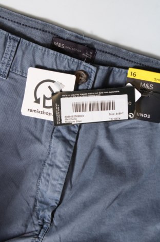 Γυναικείο παντελόνι Marks & Spencer, Μέγεθος XL, Χρώμα Μπλέ, Τιμή 10,55 €