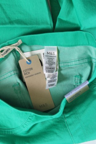 Dámské kalhoty  Marks & Spencer, Velikost S, Barva Zelená, Cena  225,00 Kč