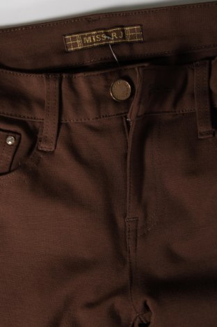 Pantaloni de femei Miss Rj, Mărime M, Culoare Maro, Preț 99,92 Lei