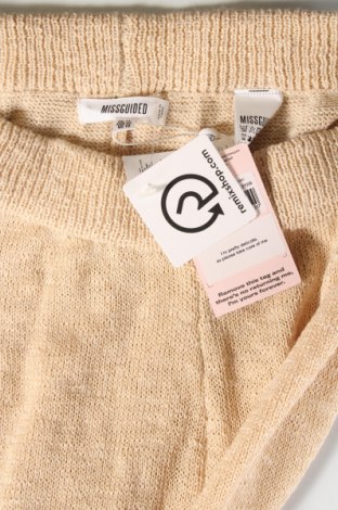 Γυναικείο παντελόνι Missguided, Μέγεθος L, Χρώμα  Μπέζ, Τιμή 12,57 €