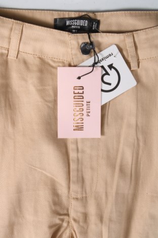 Pantaloni de femei Missguided, Mărime XS, Culoare Bej, Preț 65,07 Lei