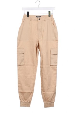 Дамски панталон Missguided, Размер XS, Цвят Бежов, Цена 46,00 лв.