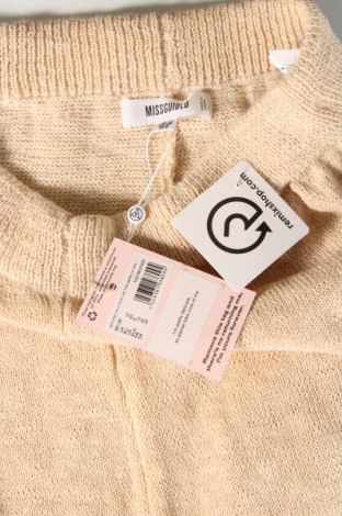 Γυναικείο παντελόνι Missguided, Μέγεθος M, Χρώμα  Μπέζ, Τιμή 13,04 €