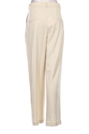 Pantaloni de femei Monki, Mărime L, Culoare Ecru, Preț 184,21 Lei