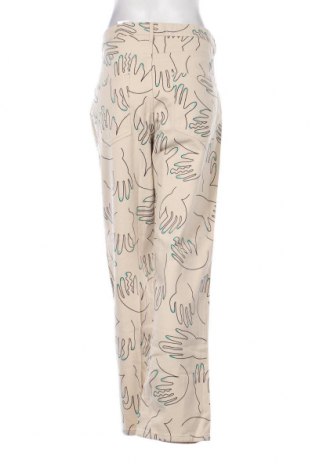 Γυναικείο παντελόνι Monki, Μέγεθος XL, Χρώμα  Μπέζ, Τιμή 10,10 €