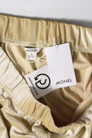 Dámske nohavice Monki, Veľkosť XL, Farba Béžová, Cena  6,64 €