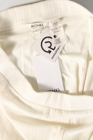 Дамски панталон Monki, Размер XL, Цвят Бял, Цена 17,92 лв.