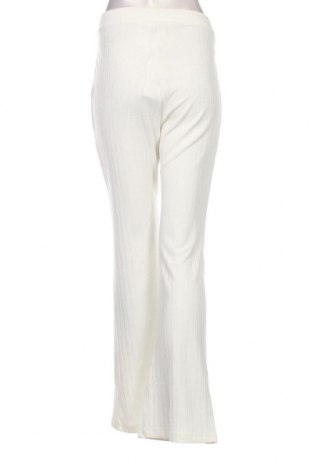 Pantaloni de femei Monki, Mărime XL, Culoare Alb, Preț 36,84 Lei